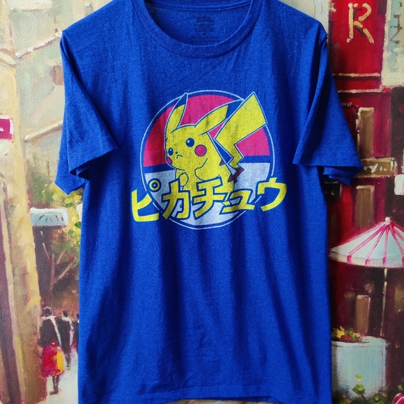 Pokemon Shirts 32pokemon Japanese Pikachu Tshirt Poshmark
